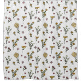 Blume Muster Frühjahrsmuster Duschvorhang (Vorderseite)