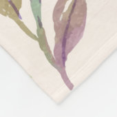 Blume Muster Frühjahrsmuster Fleecedecke (Ecke)