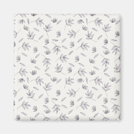 Blume Muster Frühjahrsplatz Magnet