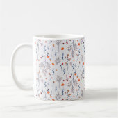 Blume Muster Frühling florale Klassik Kaffeetasse (Links)