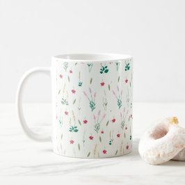 Blume Muster Frühling florale Klassik Kaffeetasse