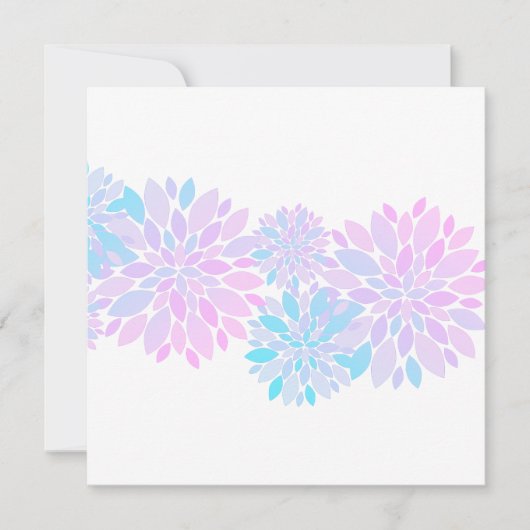Blume-Muster für Pastellblätter (Vorderseite)