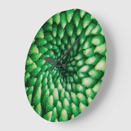 Blume Muster Große Uhr (Winkel)