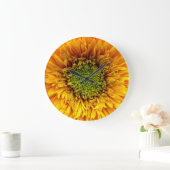 Blume Muster Große Uhr (Zuhause)