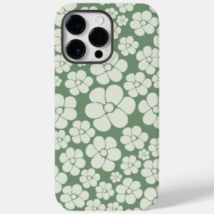 Blume Muster - Grün Case-Mate iPhone 14 Pro Max Hülle