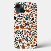 Blume Muster iPhone/iPad Gehäuse Case-Mate iPhone Hülle (Rückseite)