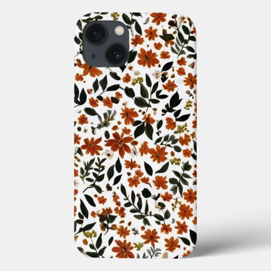 Blume Muster iPhone/iPad Gehäuse Case-Mate iPhone Hülle (Rückseite)