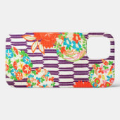 Blume Muster, japanisches Design Case-Mate iPhone Hülle (Rückseite (Horizontal))