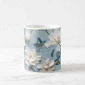 Blume-Muster Kaffeetasse (Mittel)