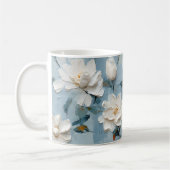 Blume-Muster Kaffeetasse (Links)