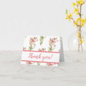 Blume Muster Karte (Gelbe Blume)