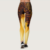 Blume Muster Leggings (Rückseite)