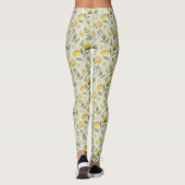 Blume Muster Leggings (Rückseite)