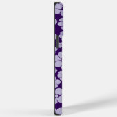 Blume Muster - Lila Case-Mate iPhone Hülle (Rückseite / Rechts)