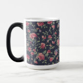Blume Muster Morphing Tasse (Links)