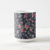 Blume Muster Morphing Tasse (Zentrum)