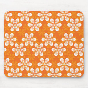Blume-Muster Mousepad