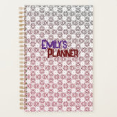 Blume Muster nahtlos Planer (Vorderseite)