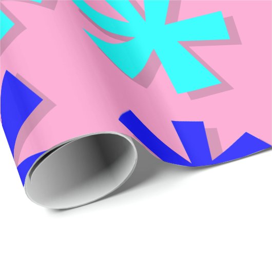 Blume Muster-Papier Geschenkpapier (Rolleneckpunkt)