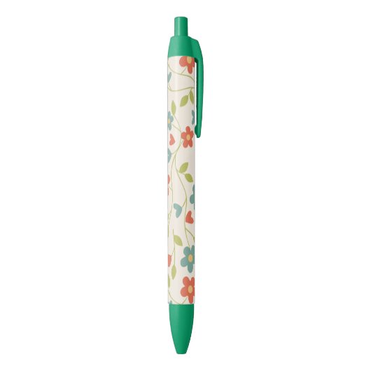 Blume Muster Pen Kugelschreiber (Unterseite (Vertikal))
