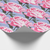 Blume-Muster-Pen Zeichnend Wrapping Paper Geschenkpapier (Ecke)