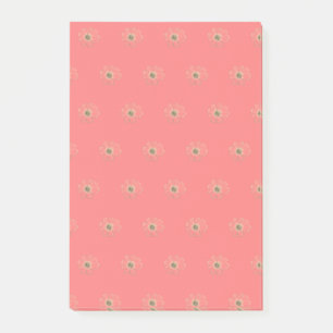 Blume Muster Post-it-Hinweise Post-it Klebezettel