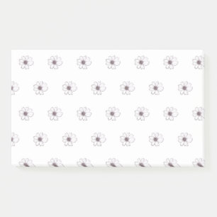 Blume Muster Post-it-Hinweise Post-it Klebezettel