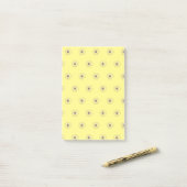 Blume Muster Post-it-Hinweise Post-it Klebezettel (Auf Schreibtisch)
