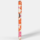 Blume Muster - Rosa, orange und creme Case-Mate iPhone Hülle (Rückseite / Rechts)