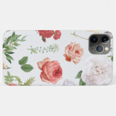 Blume Muster, Rose Case-Mate iPhone Hülle (Rückseite (Horizontal))