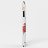 Blume Muster, Rose Case-Mate iPhone Hülle (Hinten/Rechts)