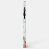 Blume Muster, Rose Case-Mate iPhone Hülle (Hinten/Links)