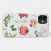 Blume Muster, Rose Case-Mate iPhone Hülle (Rückseite (Horizontal))