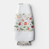 Blume Muster, Rose Flaschenkühler (Vorderseite)