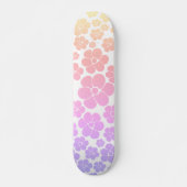 Blume Muster - Skateboard (Vorne)