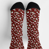 Blume Muster Socken (Oben)