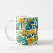 Blume Muster Tasse (Links)