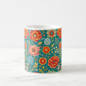 Blume Muster Tasse (Mittel)