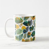 Blume Muster Tasse (Links)