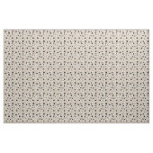 Blume Muster - Taupe, Schwarz und Weiß Stoff (Yard (91,4 cm))