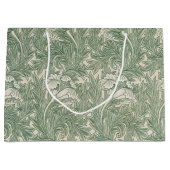 Blume Muster, William Morris große Geschenktasche Geschenktüte (Vorderseite)