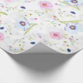 Blume Mustertrennpapier Geschenkpapier (Ecke)