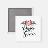 Blume Mutter der Polterabend Mama von der Erde Magnet (Vorderseite/Rückseite)