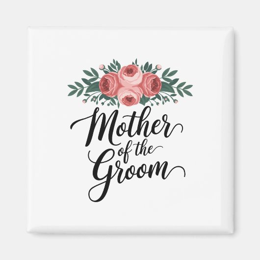 Blume Mutter der Polterabend Mama von der Erde Magnet (Vorne)