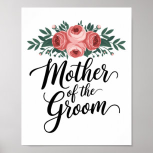Blume Mutter der Polterabend Mama von der Erde Poster