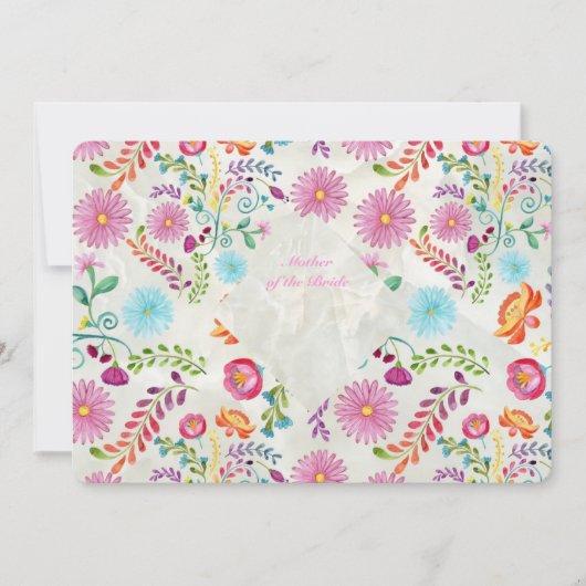 Blume Mutter eines Brautgeschenks - individuell an (Vorderseite)