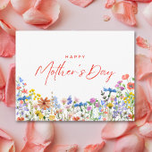 Blume Muttertag auf der Ansichtskarte Postkarte