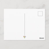 Blume Muttertag auf der Ansichtskarte Postkarte (Rückseite)