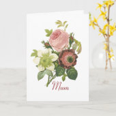 Blume Muttertag CC0109 Karte (Gelbe Blume)