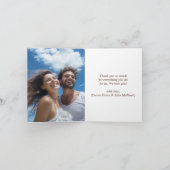 Blume Muttertag Dankeskarte (Innenseite)